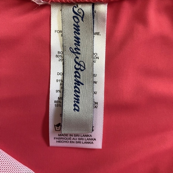 Tommy Bahama Pearl High Neck One-Piece Swimsuit, Coral Coast, Size 14, NWT - Picture 4 of 14